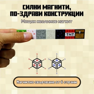 Магнитни блокчета World Cubes